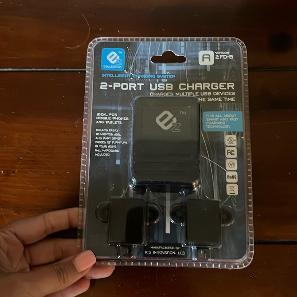 - EZ 2-Port USB Charger